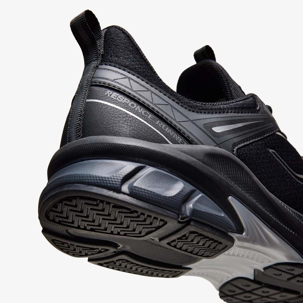 LESCON RESPONCE 3 UNİSEX KOŞU AYAKKABI - SİYAH - 36