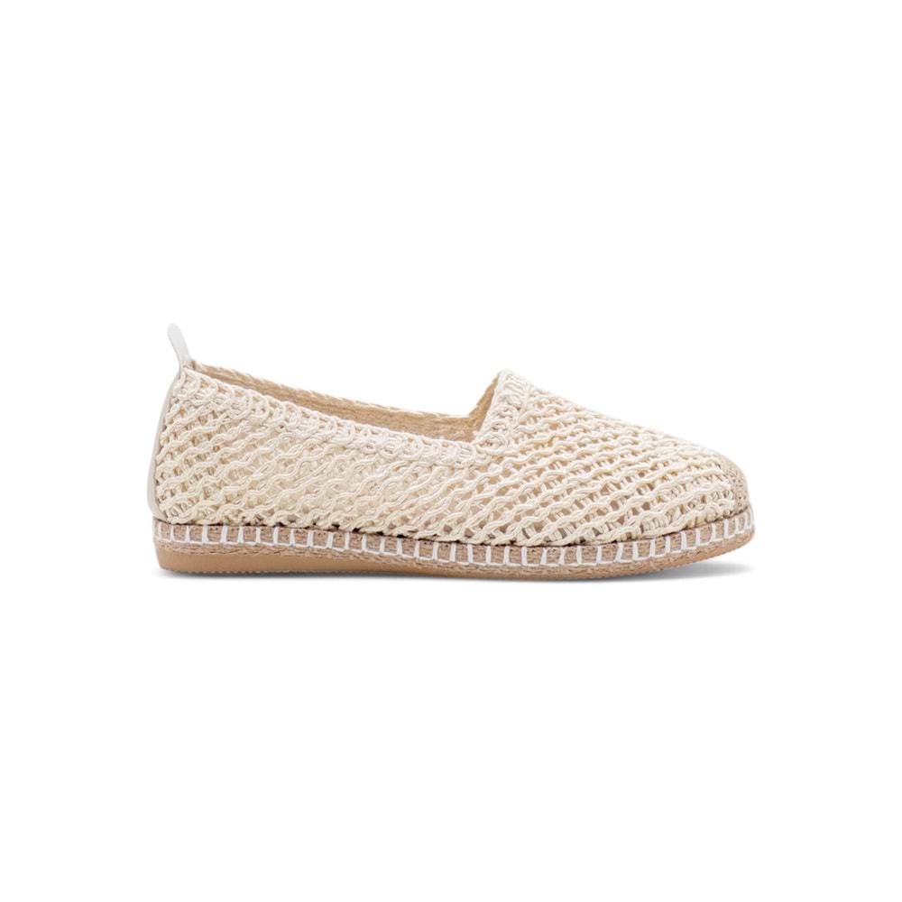 PANDORA MODA Y25.82.199 KADIN HASIR ESPADRİL - BEJ - 40
