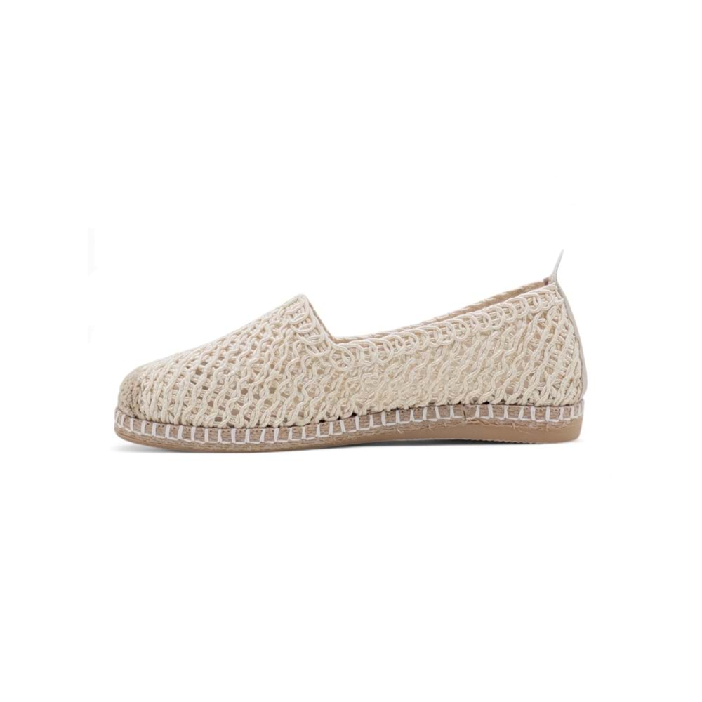 PANDORA MODA Y25.82.199 KADIN HASIR ESPADRİL - BEJ - 40