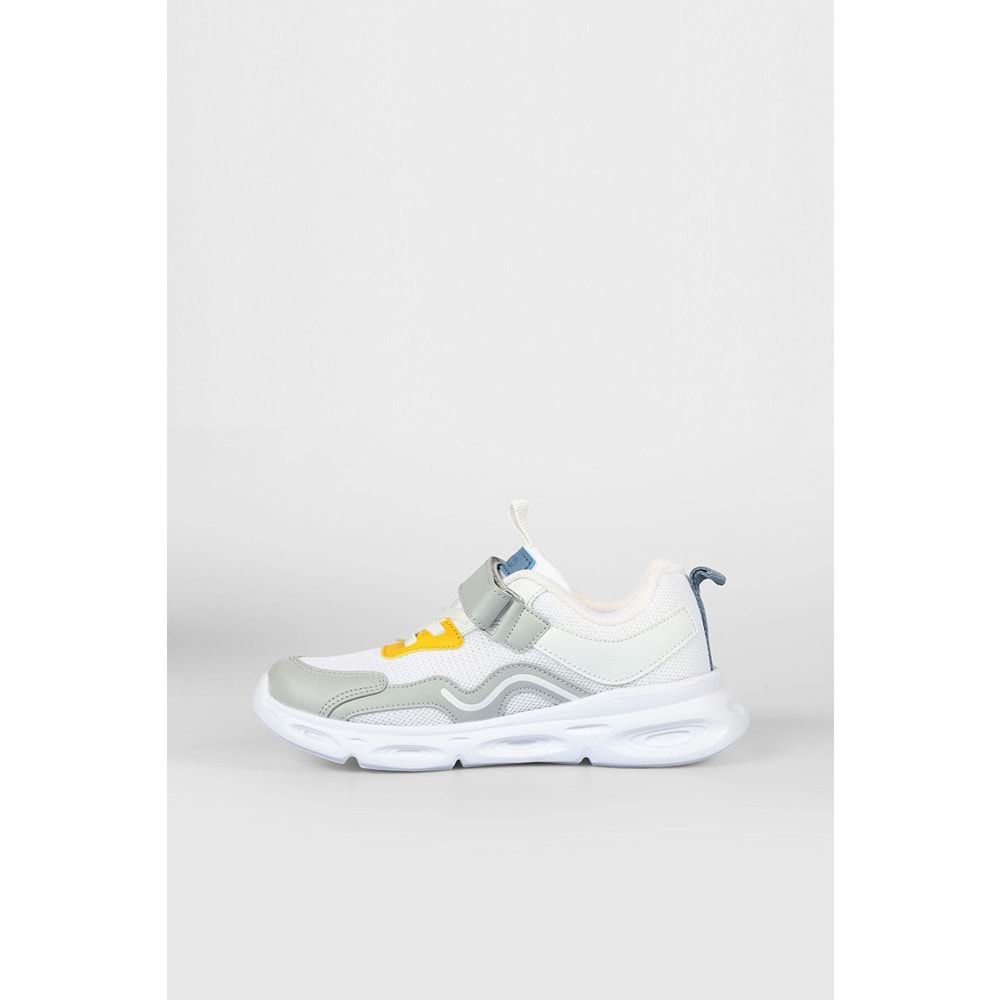 VİCCO RONY ERKEK ÇOCUK IŞIKLI SPOR AYAKKABI - BEYAZ - 30