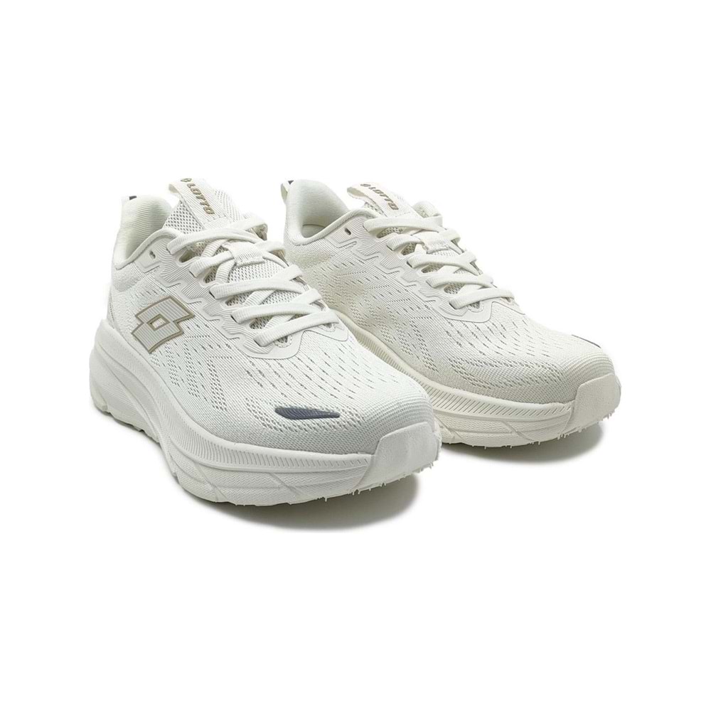 LOTTO NANTO WMN 5FX UNİSEX KOŞU AYAKKABISI - BEJ - 40