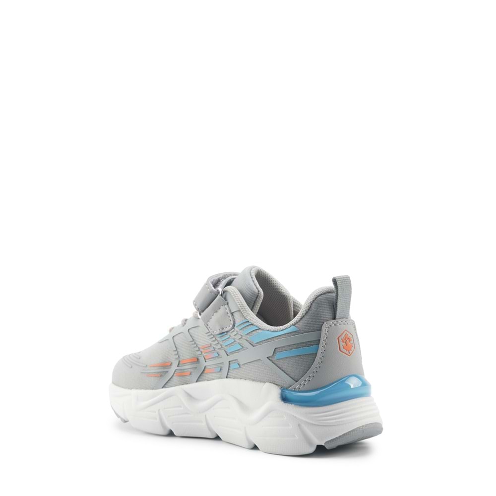 LUMBERJACK KARLSEN JR 5FX ERKEK ÇOCUK KOŞU AYAKKABISI - GRİ - 31