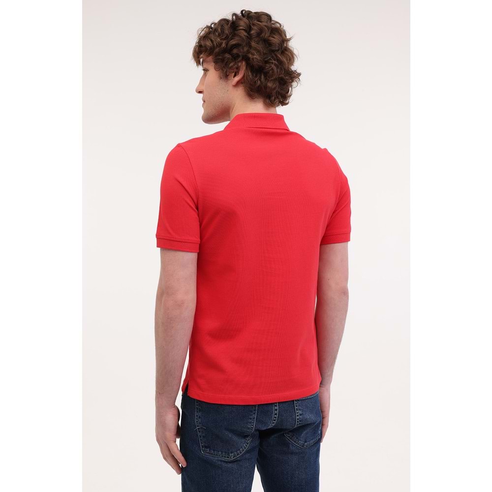 LUMBERJACK MB CT953 POLO T-SH 5FX ERKEK KISA KOL POLO TİŞÖRT - KIRMIZI - L