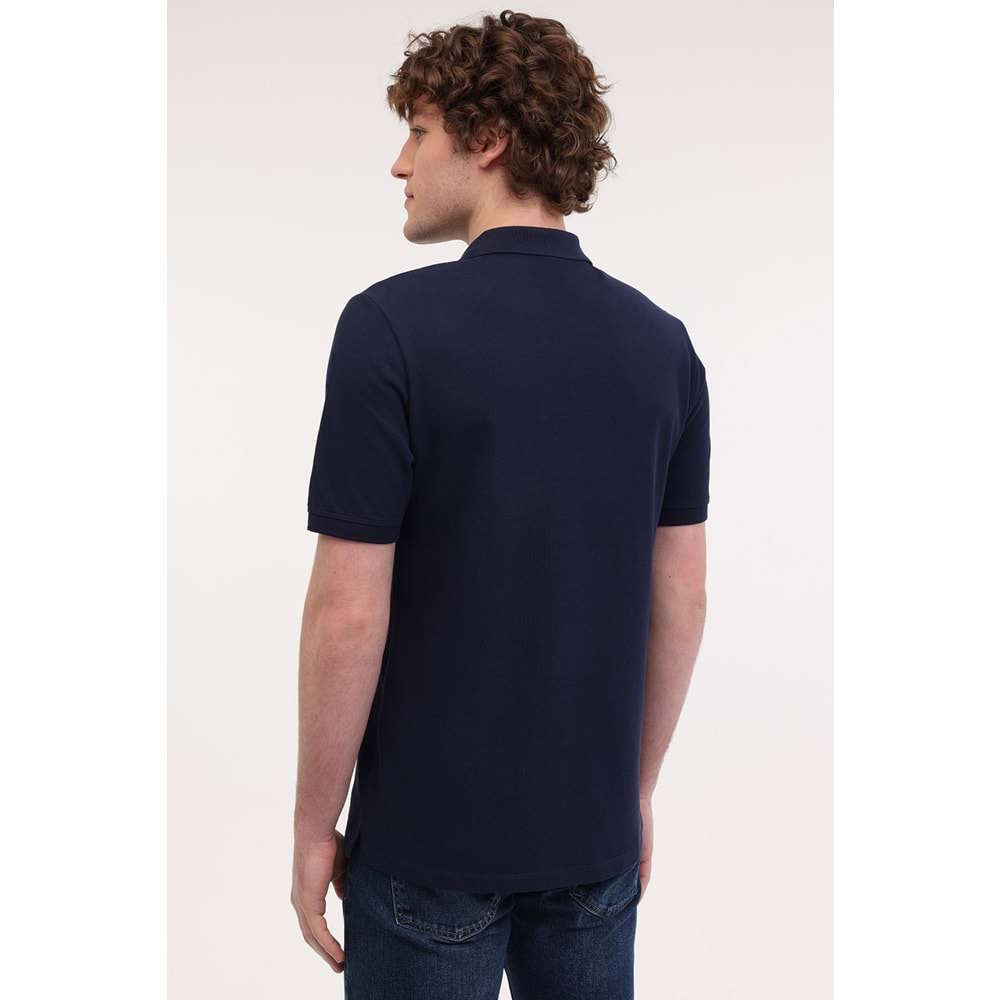 LUMBERJACK MB CT953 POLO T-SH 5FX ERKEK KISA KOL POLO TİŞÖRT - LACİVERT - L