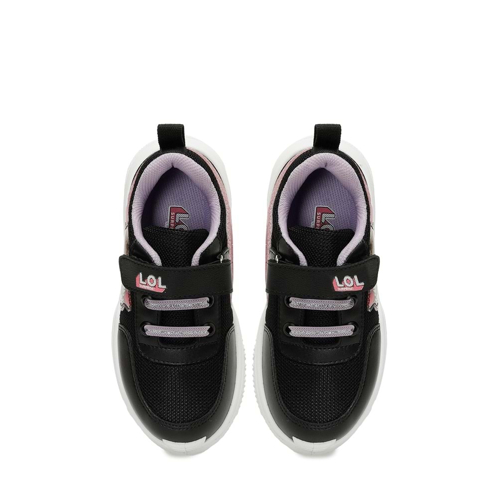 LOL BONDI.P5FX KIZ ÇOCUK SPOR AYAKKABI - SİYAH - 29