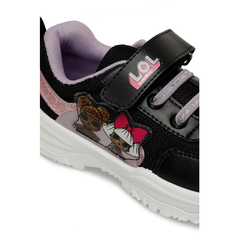 LOL BONDI.P5FX KIZ ÇOCUK SPOR AYAKKABI - SİYAH - 29