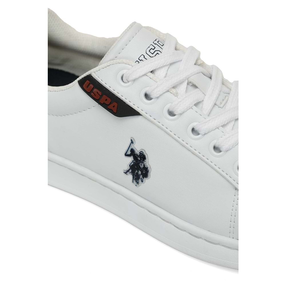 U.S. POLO ASSN. COSTA 5FX ERKEK SNEAKER - BEYAZ - 45