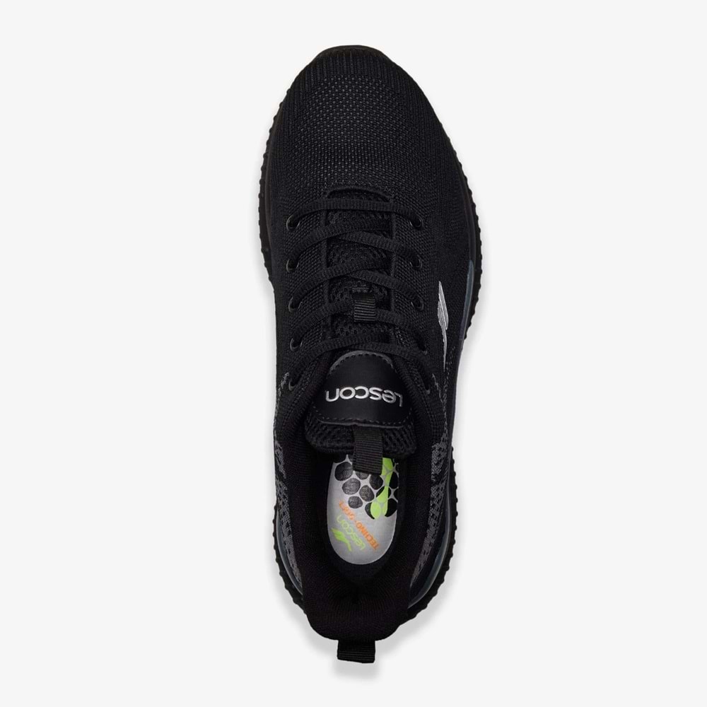 LESCON ETNA 4 FLEX ERKEK SPOR AYAKKABI - SİYAH - 40