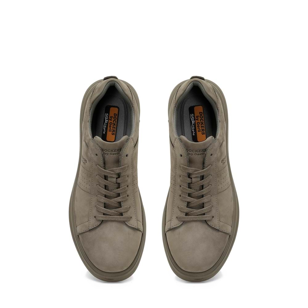 DOCKERS 238530N 5FX HAKİKİ DERİ ERKEK GÜNLÜK AYAKKABI - GRİ - 41