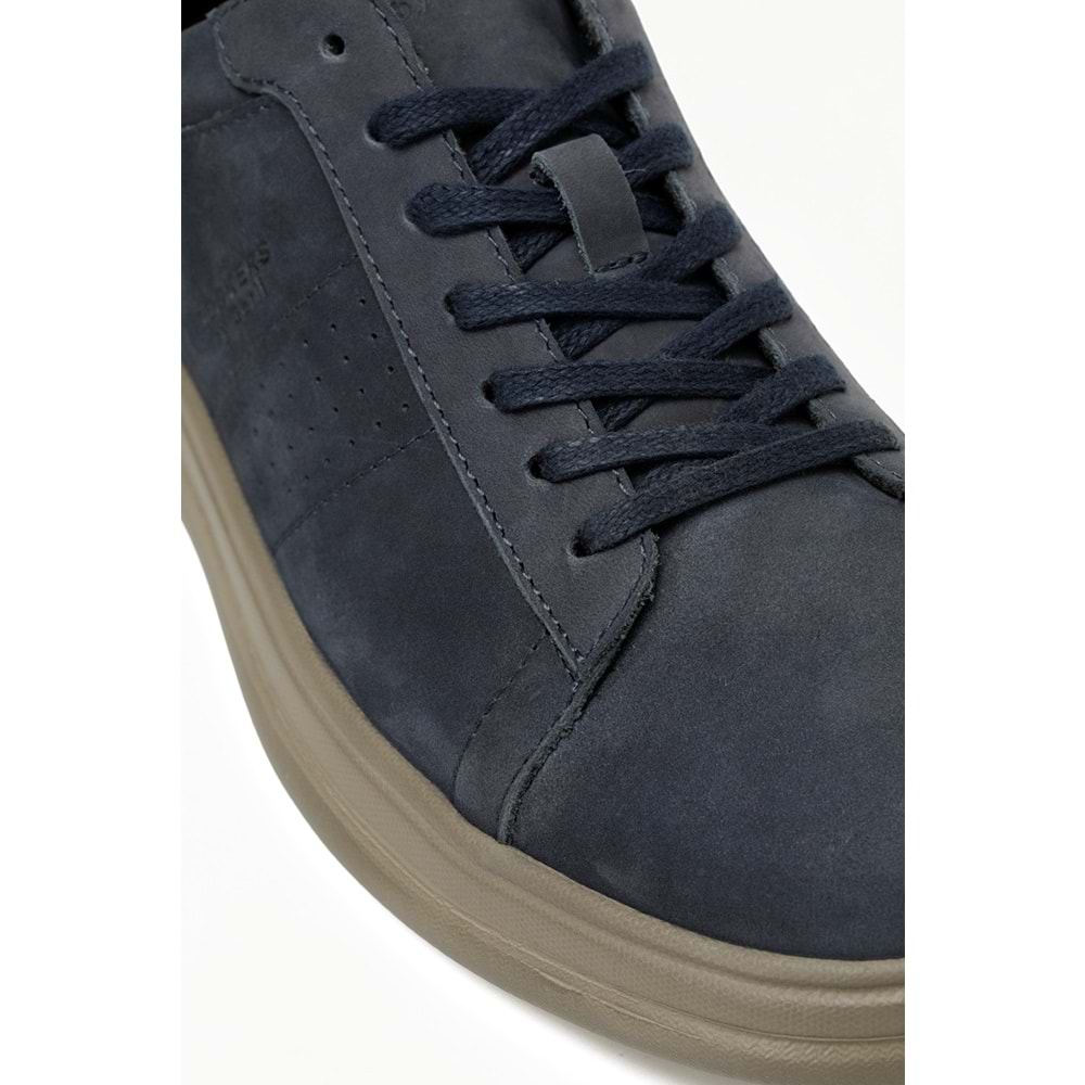 DOCKERS 238530N 5FX HAKİKİ DERİ ERKEK GÜNLÜK AYAKKABI - MAVİ - 41