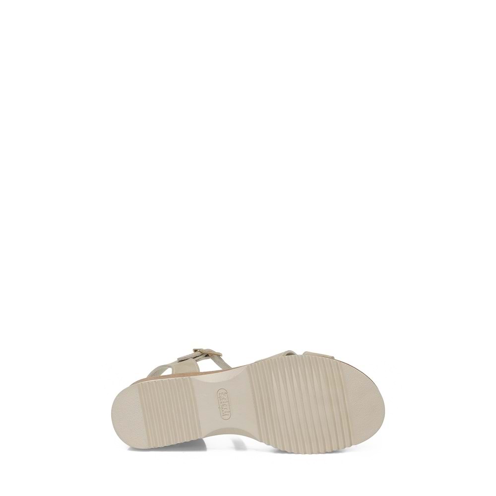 POLARİS 323596.Z 5FX DOLGU TOPUK KADIN SANDALET - VİZON - 39