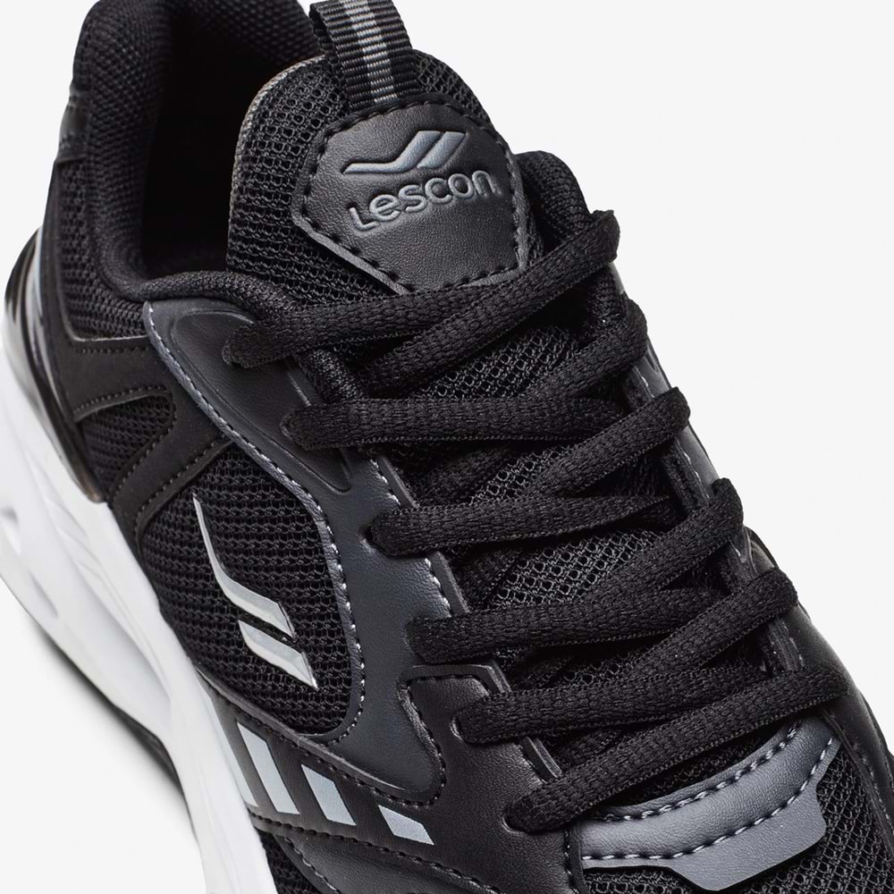 LESCON AXIS FLEX UNİSEX SPOR AYAKKABI - SİYAH - 39