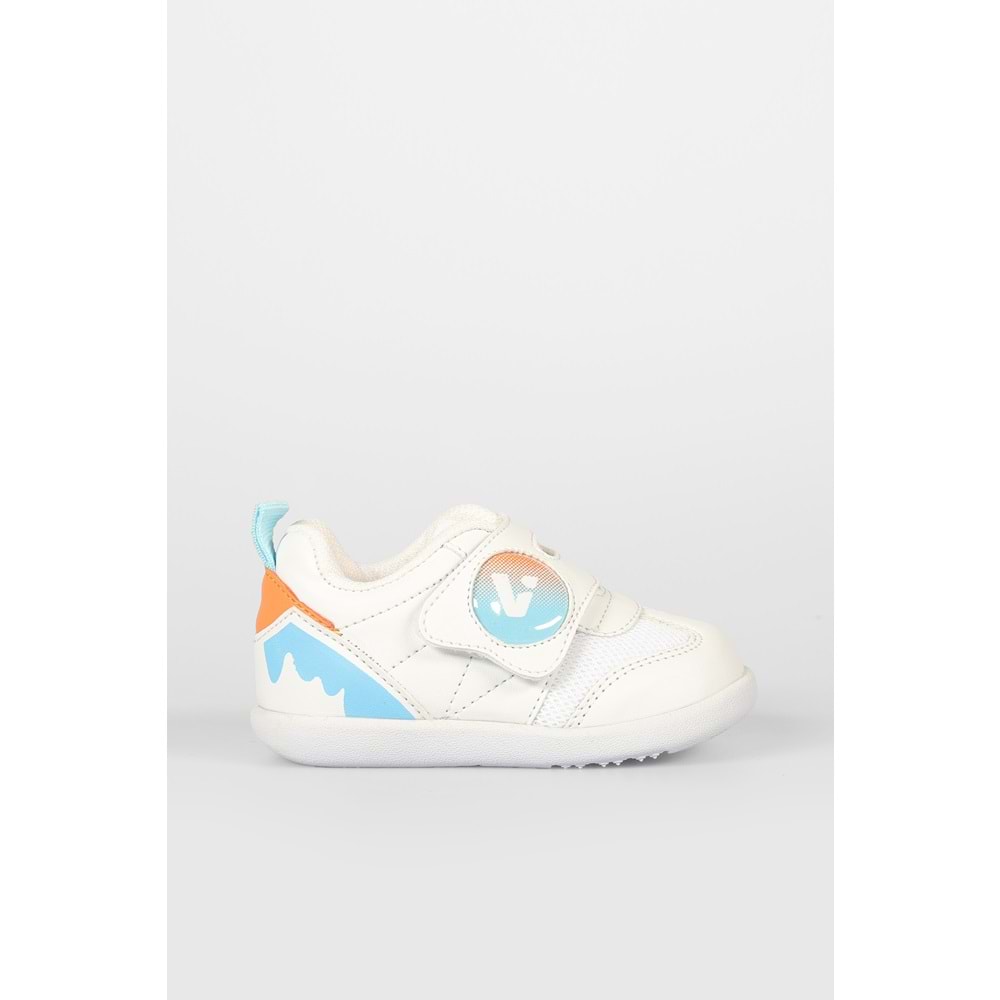 VİCCO DONUT ERKEK BEBEK İLK ADIM SNEAKER - BEYAZ - 23