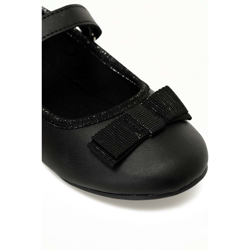POLARİS BAGY.F5FX KIZ ÇOCUK BABET AYAKKABI - SİYAH - 35