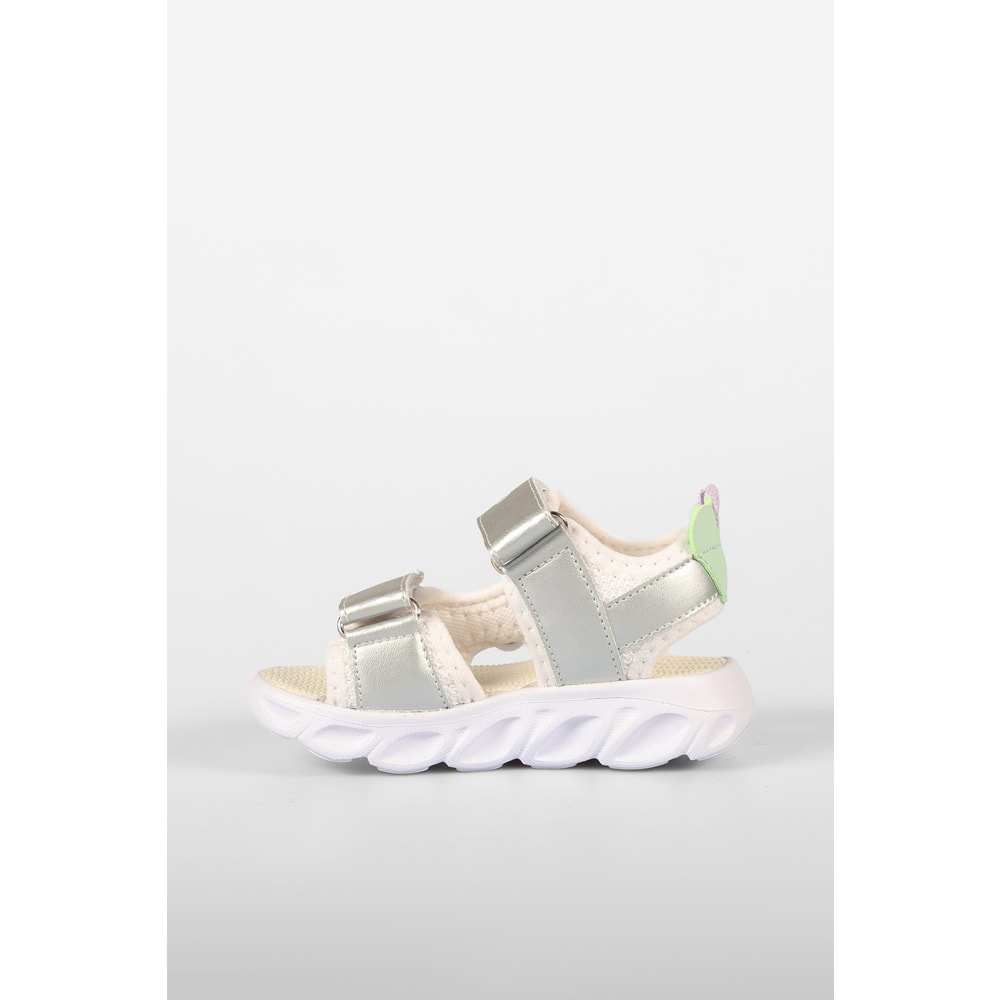 VİCCO HİLDA KIZ ÇOCUK IŞIKLI SANDALET - BEYAZ - 30