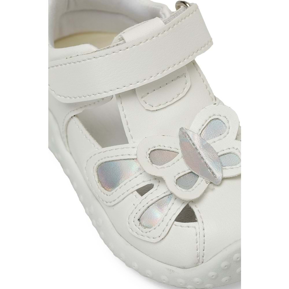 POLARİS KABO.I5FX KIZ BEBEK GÜNLÜK AYAKKABI - BEYAZ - 23