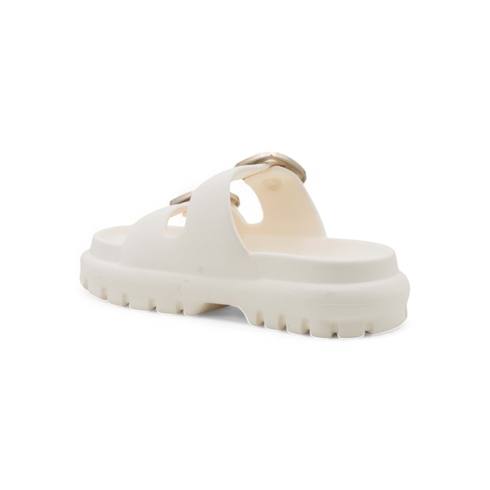 SONIMIX EZ0173.02 ÇİFT TOKALI KADIN TERLİK - KREM - 40