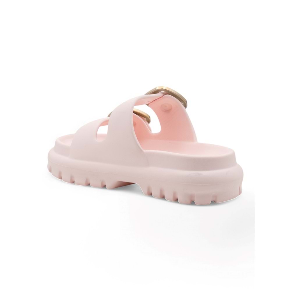 SONIMIX EZ0173.02 ÇİFT TOKALI KADIN TERLİK - PUDRA - 40