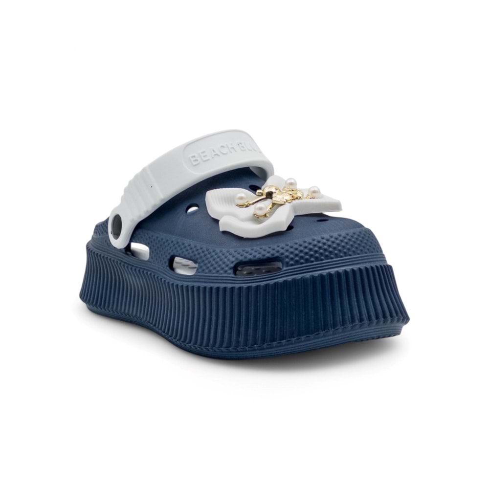 ROOSTER YÜKSEK TABAN FİYONKLU KADIN CROOS TERLİK - LACİVERT - 40