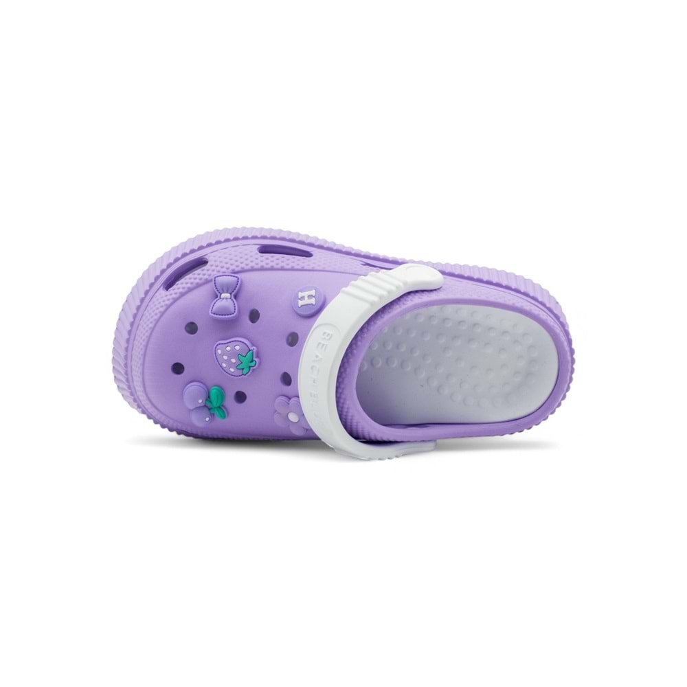 ROOSTER YÜKSEK TABAN ÇİLEKLİ KADIN CROOS TERLİK - LİLA - 36