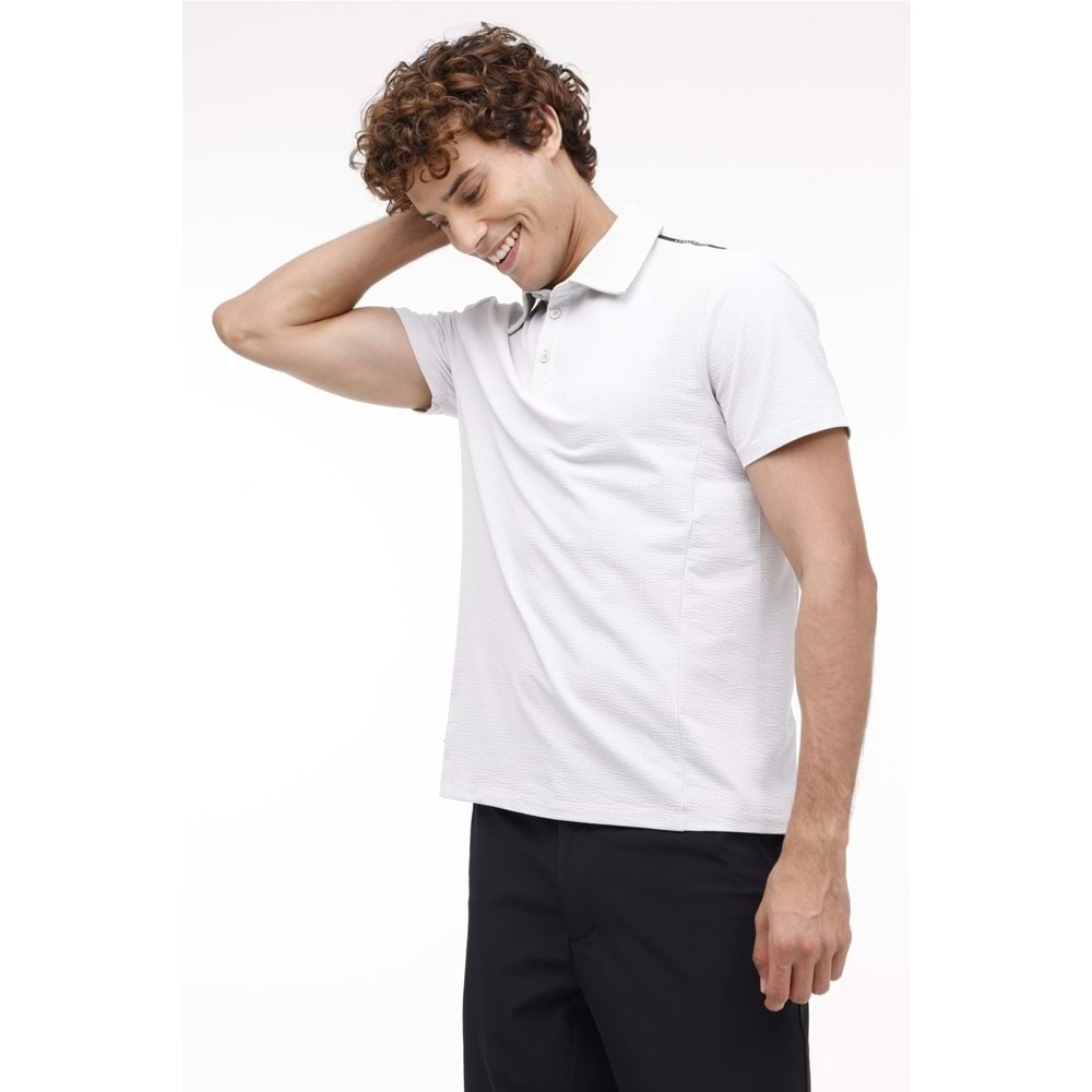 LUMBERJACK ML KARL 12ELG3008 4FX ERKEK KISA KOL POLO TİŞÖRT - A.GRİ - XL