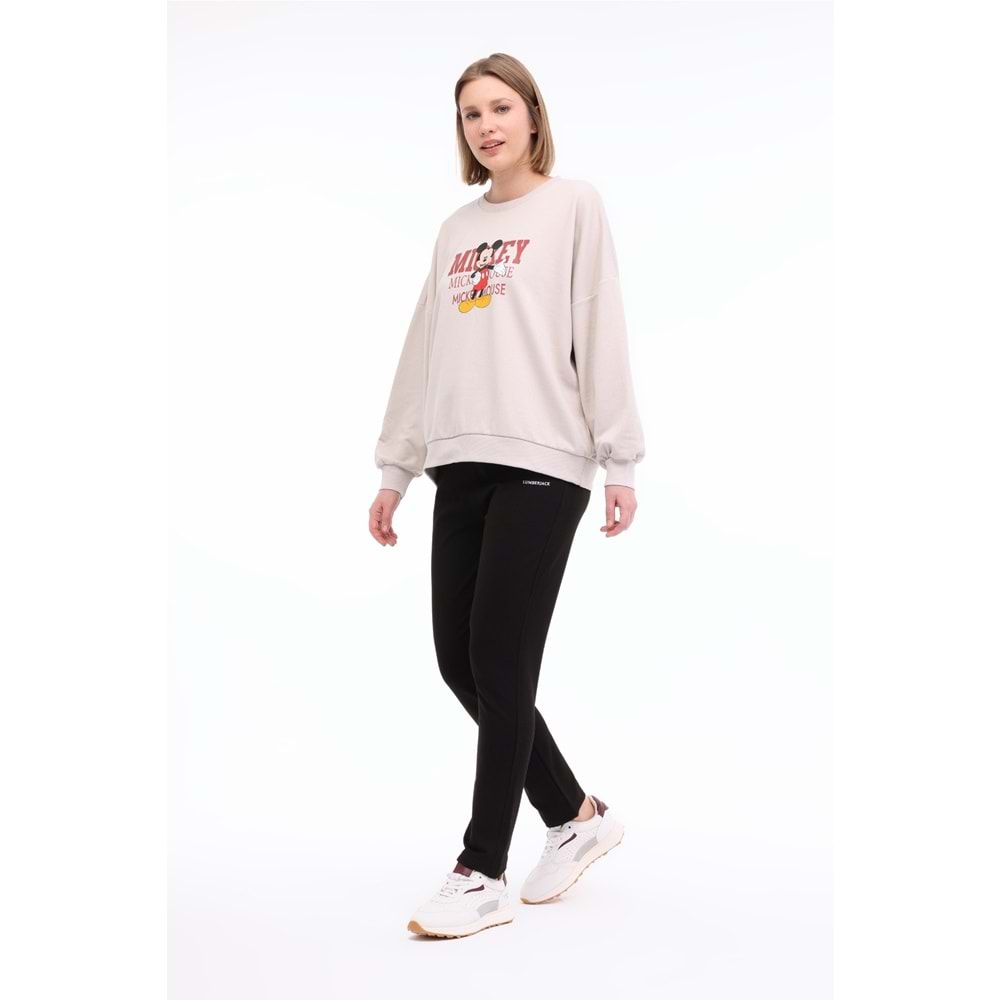 LUMBERJACK WB TP 22CT137 5FX KADIN EŞOFMAN ALTI - SİYAH - XL