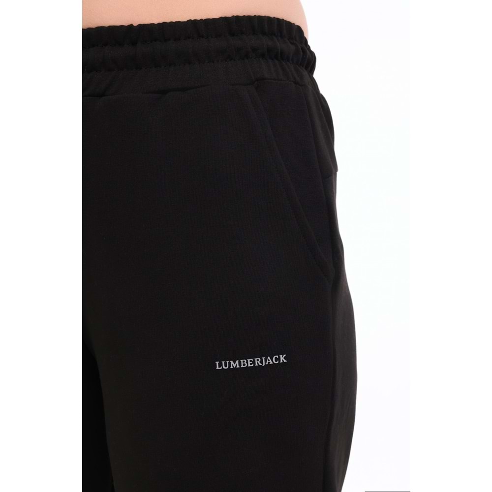 LUMBERJACK WB JOGGER 22CT133 5FX KADIN EŞOFMAN ALTI - SİYAH - L