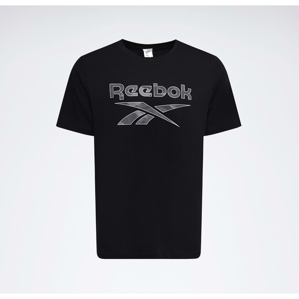 REEBOK NEW ID CAMO TEE ERKEK KISA KOL TİŞÖRT - SİYAH - M