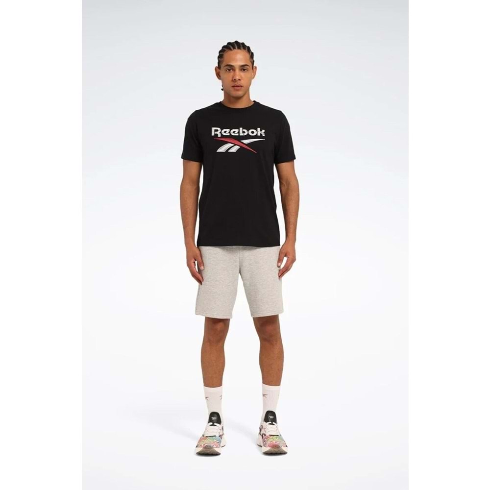 REEBOK NEW ID REG TEE ERKEK KISA KOL TİŞÖRT - SİYAH - XXL