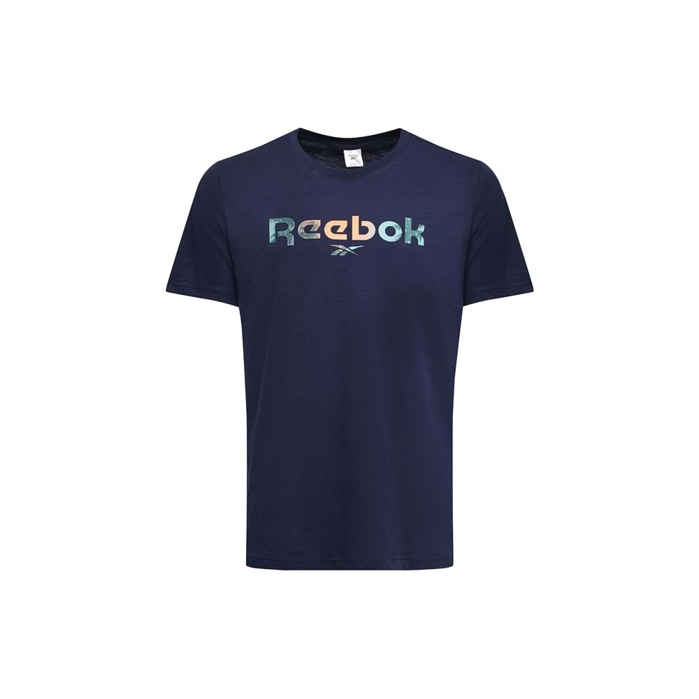 REEBOK SUMTH TEE ERKEK KISA KOL TİŞÖRT - LACİVERT - XXL