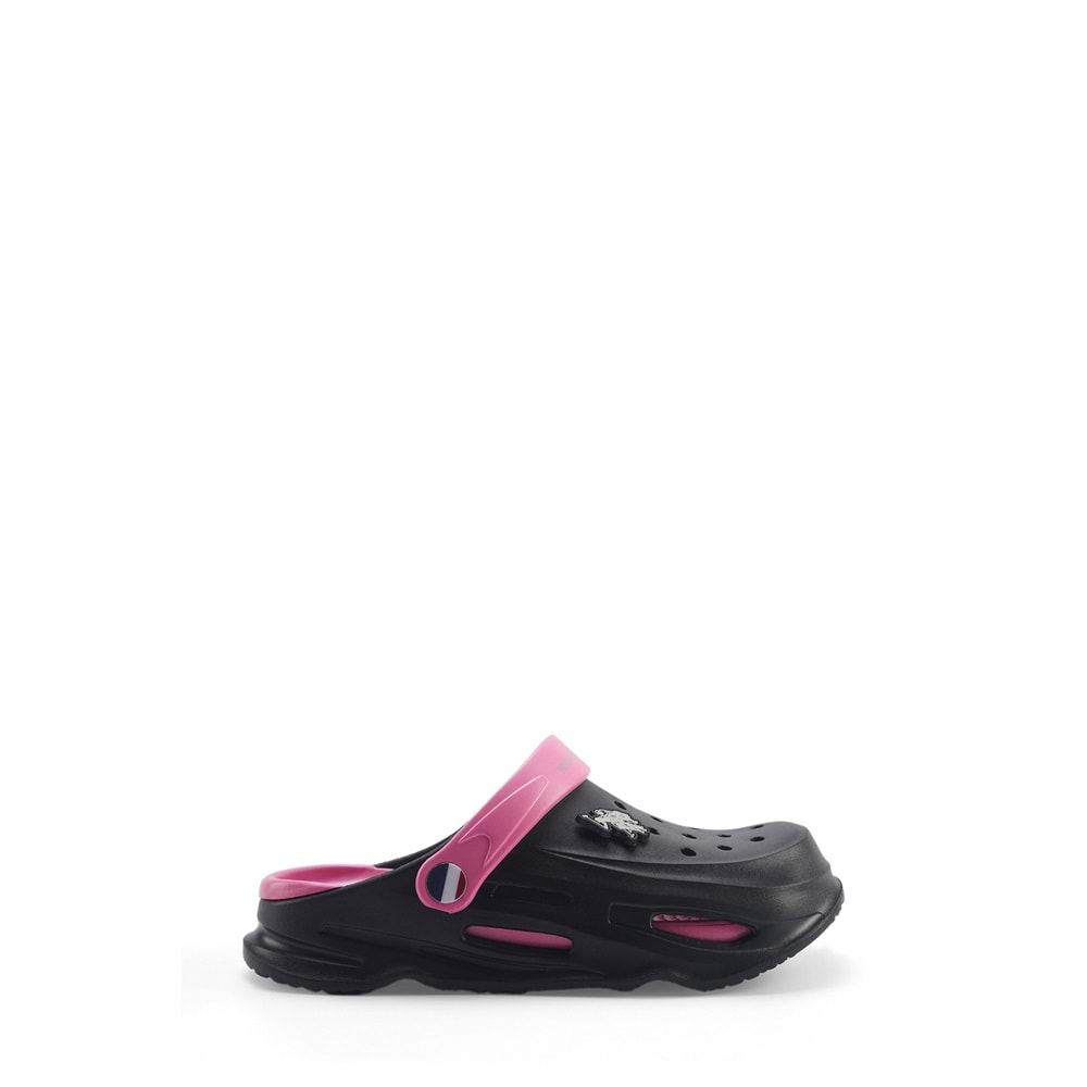 U.S. POLO ASSN. PAULA 5FX KADIN SABO TERLİK - SİYAH - 40-41