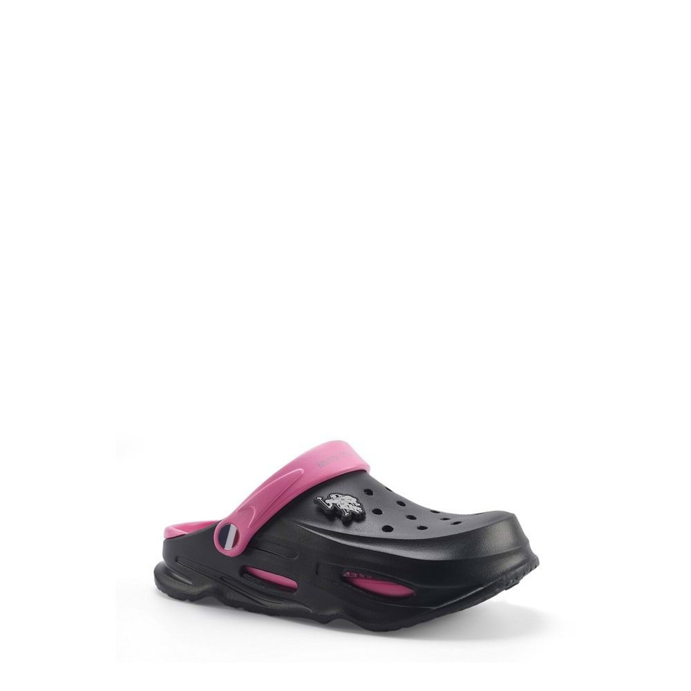 U.S. POLO ASSN. PAULA 5FX KADIN SABO TERLİK - SİYAH - 40-41