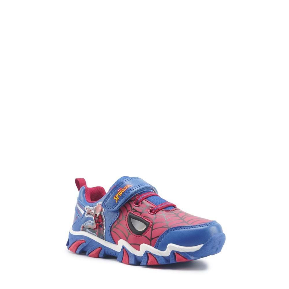 SPIDERMAN MASKO.P5FX ERKEK ÇOCUK IŞIKLI SPOR AYAKKABI - MAVİ - 30