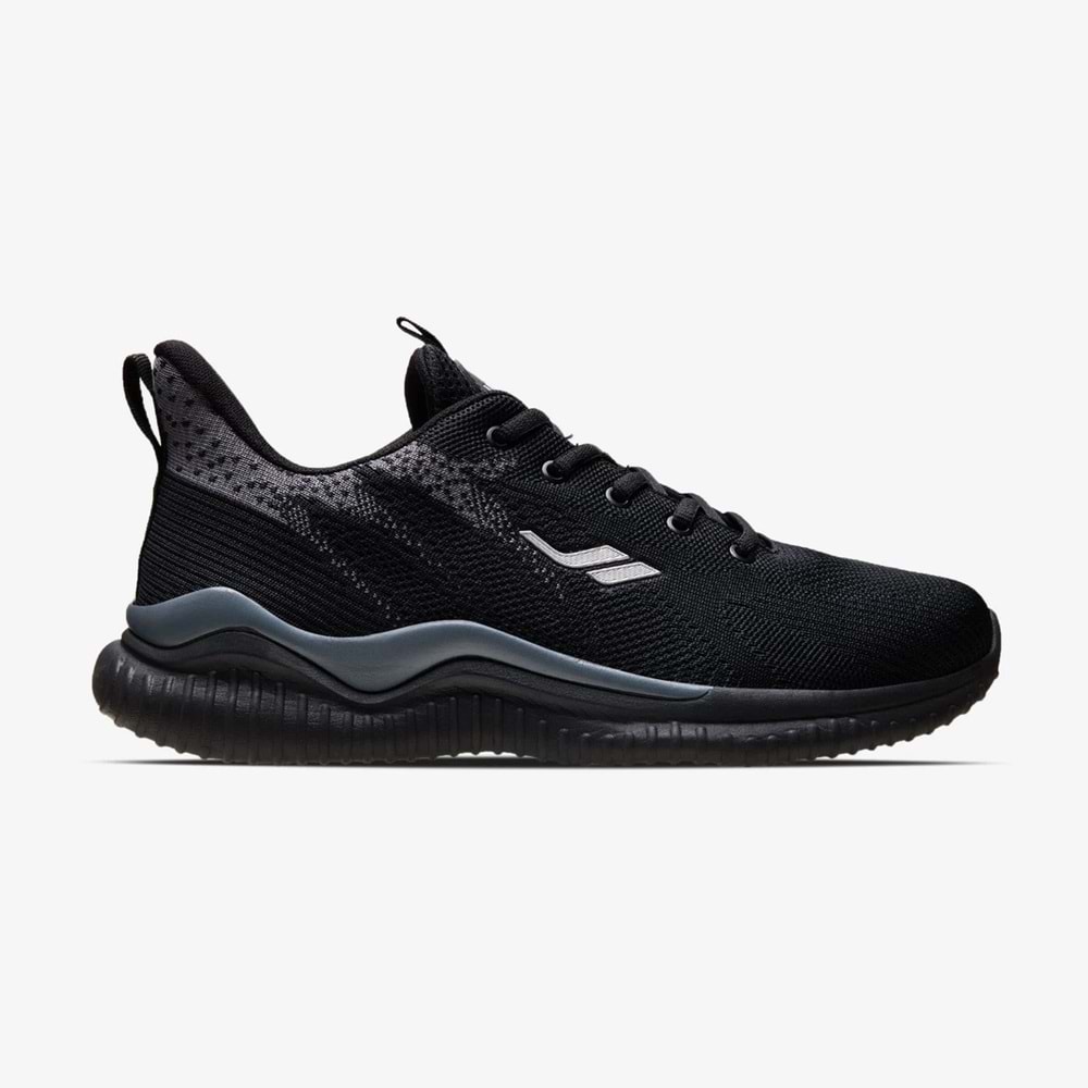 LESCON ETNA 4 FLEX UNİSEX SPOR AYAKKABI - SİYAH - 36
