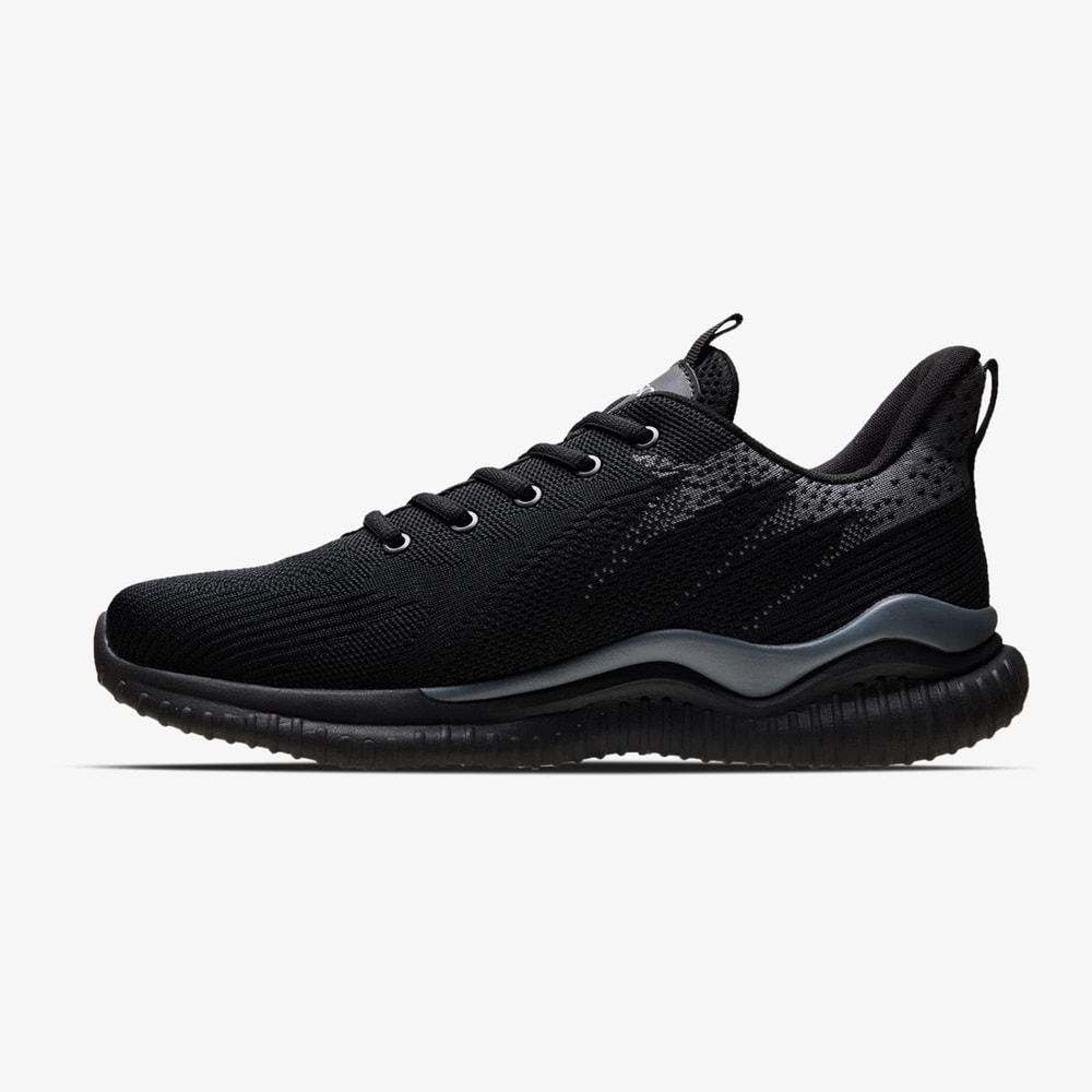 LESCON ETNA 4 FLEX UNİSEX SPOR AYAKKABI - SİYAH - 36