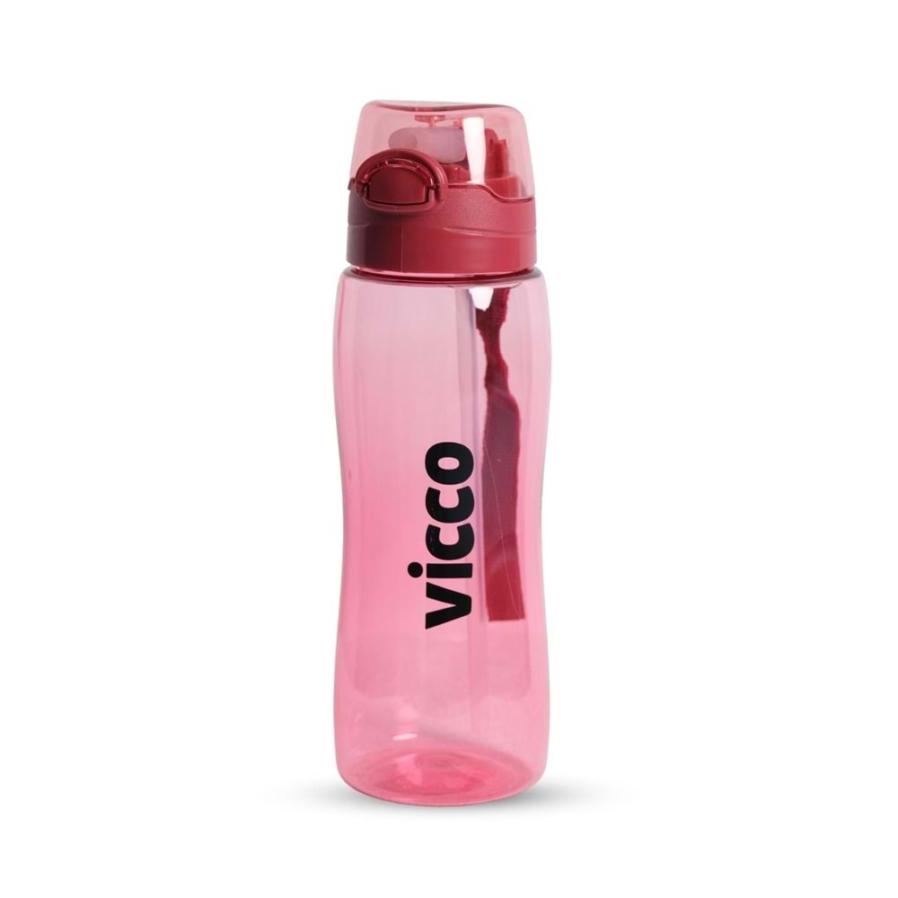 VİCCO MATARA KİLİTLİ KAPAK UNİSEX 700 ml - KIRMIZI