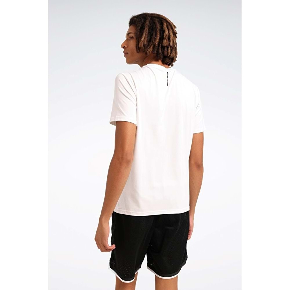 REEBOK SURF TEE ERKEK KISA KOL TİŞÖRT - BEYAZ - XL
