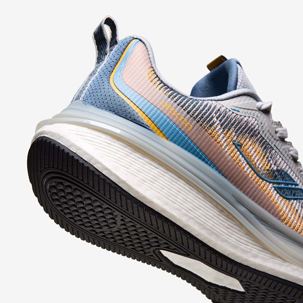 LESCON FIJI 2 ERKEK PROFESYONEL KOŞU AYAKKABI - GRİ - 45