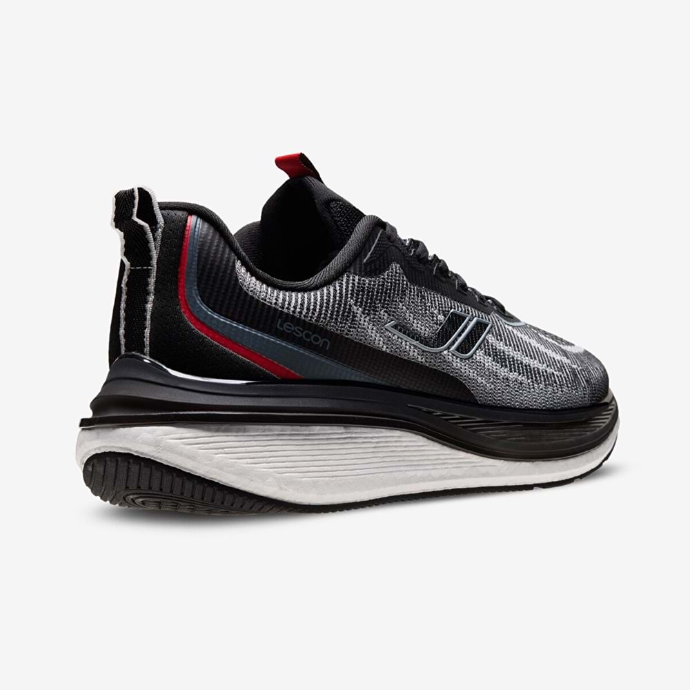 LESCON FIJI 2 ERKEK PROFESYONEL KOŞU AYAKKABI - SİYAH - 44
