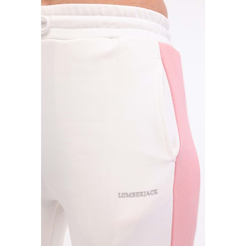 LUMBERJACK WL ANNABEL-C 22CK936 5FX KADIN EŞOFMAN ALTI - PASTEL PEMBE - L