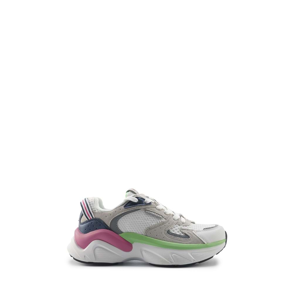 LUMBERJACK LEAF 5FX KADIN SNEAKER - BEYAZ - 40