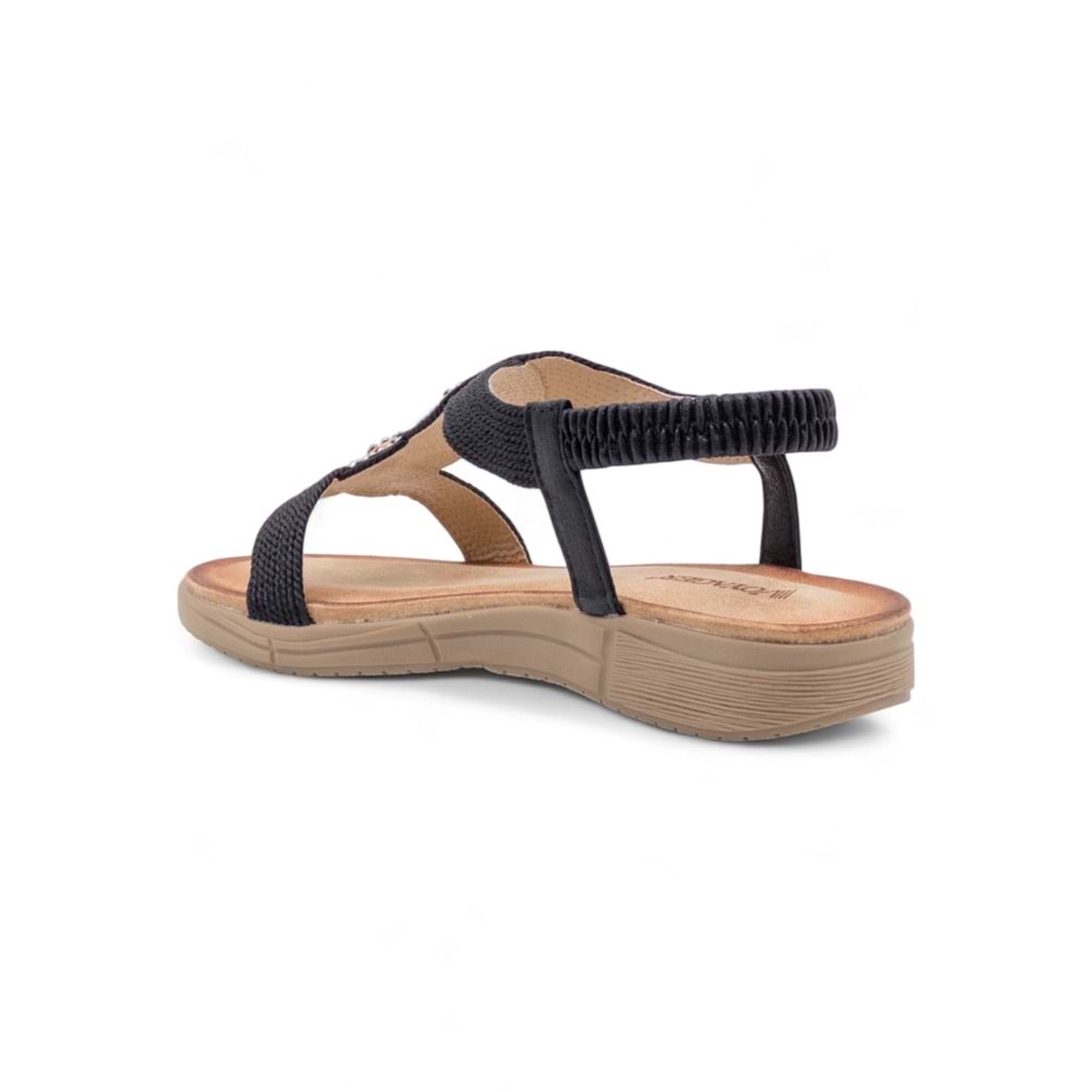 VOYAGER B093 KADIN SANDALET - SİYAH - 40