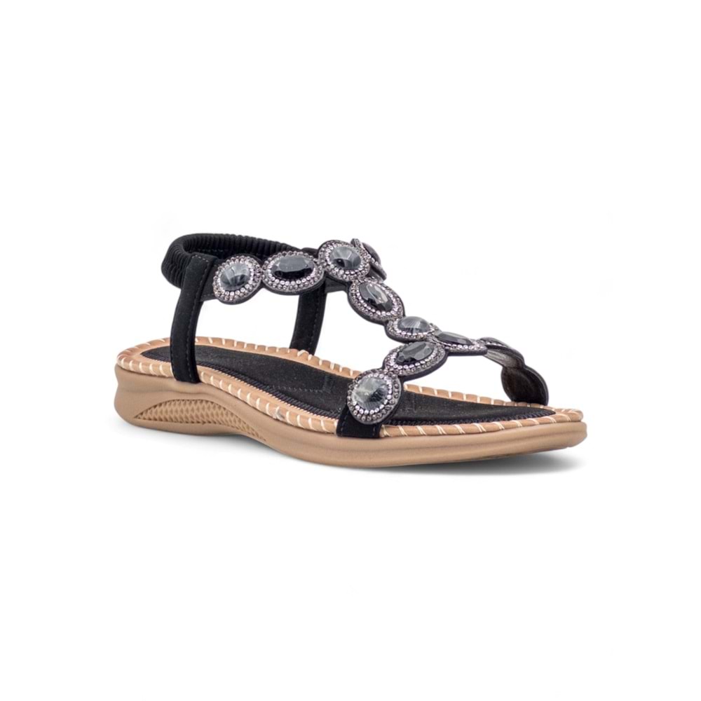 VOYAGER B306 KADIN SANDALET - SİYAH - 40