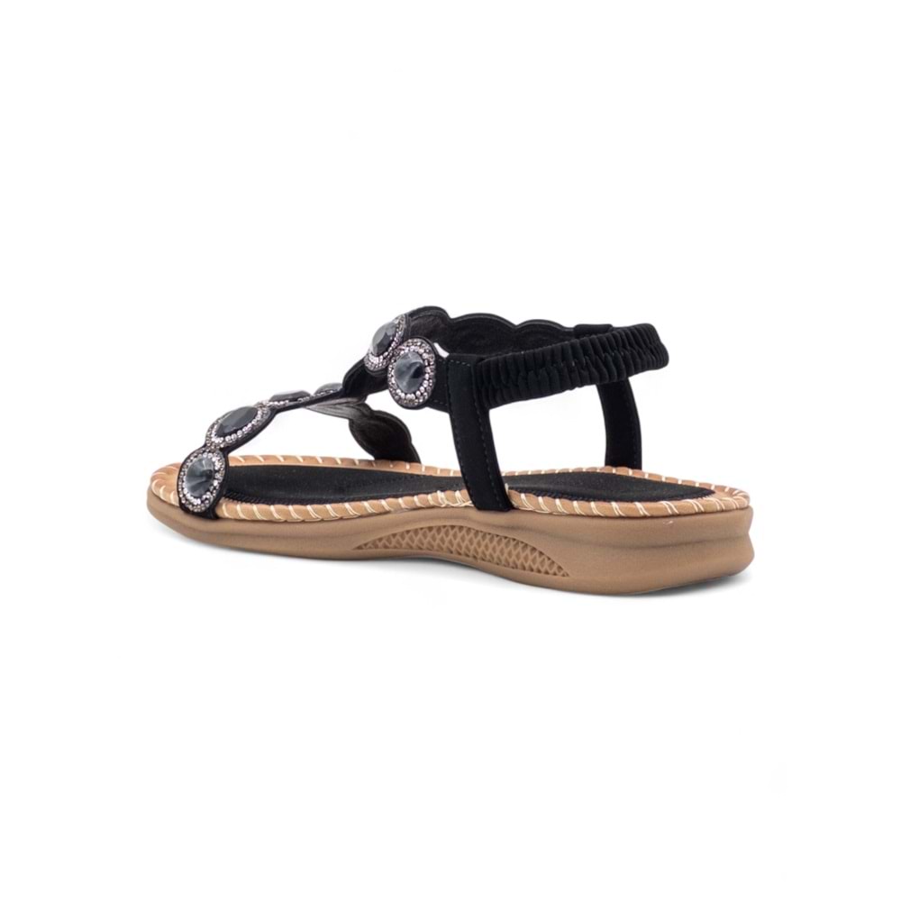 VOYAGER B306 KADIN SANDALET - SİYAH - 40