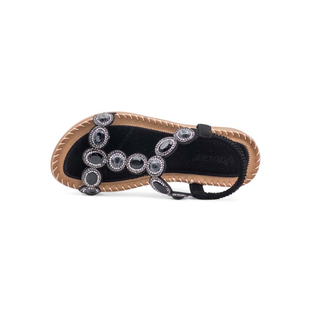 VOYAGER B306 KADIN SANDALET - SİYAH - 40