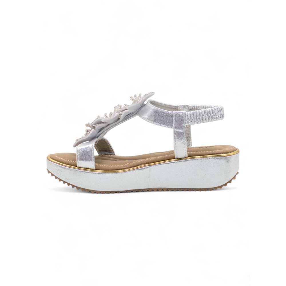 VOYAGER B178 KADIN SANDALET - GÜMÜŞ - 40