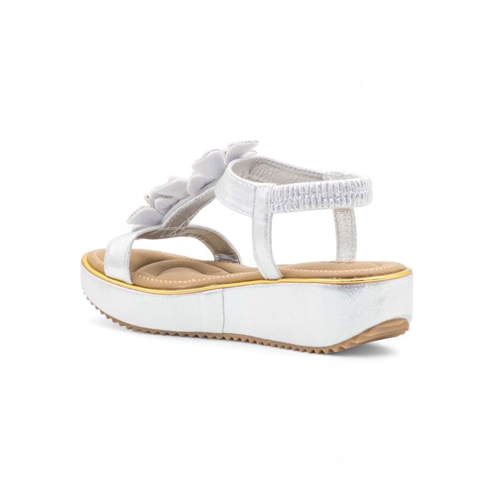 VOYAGER B178 KADIN SANDALET - GÜMÜŞ - 40