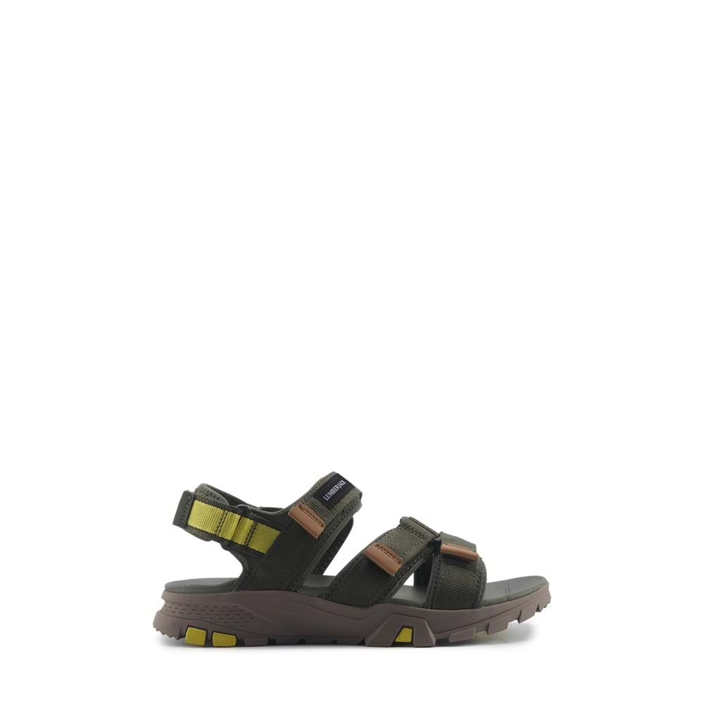 LUMBERJACK BARLE 5FX 5FX ERKEK SANDALET - HAKİ - 45
