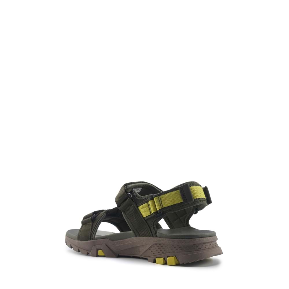 LUMBERJACK BARLE 5FX 5FX ERKEK SANDALET - HAKİ - 45