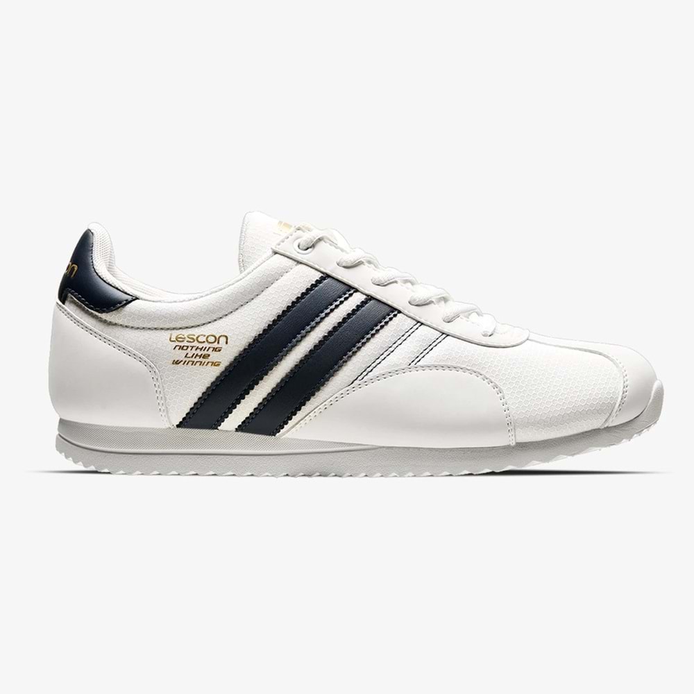 LESCON NOVA ERKEK SNEAKERS SPOR AYAKKABI - BEYAZ - 43